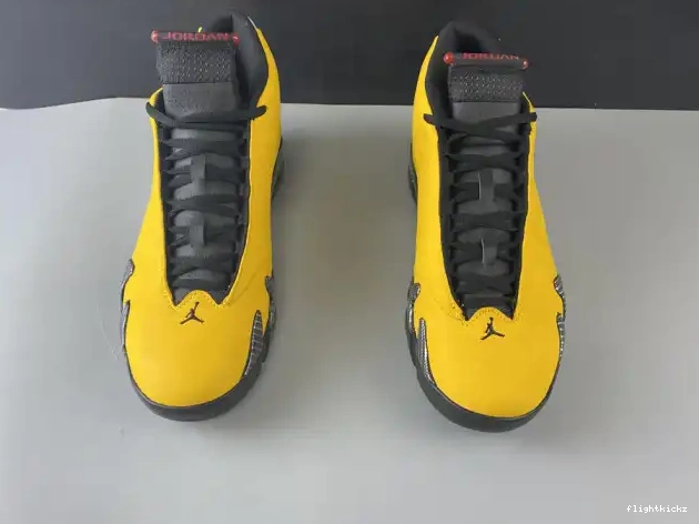 GOLD AIR JORDAN 14 UNIVERSITY RETRO BQ3685-706 0611